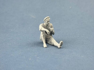 1/32 British Dispatch Rider smoking pipe