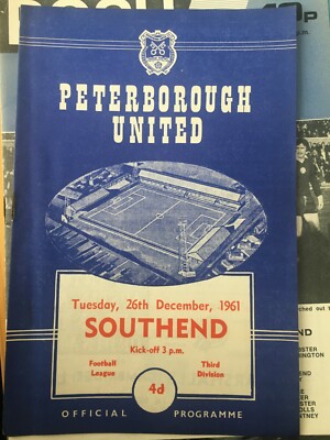 Lot Programmes De Foot Peterborough United - Collection Début Des Années 1960