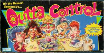 Vintage Outta Control Board Game Replacement Parts You Pick (1992, Parker Bros)