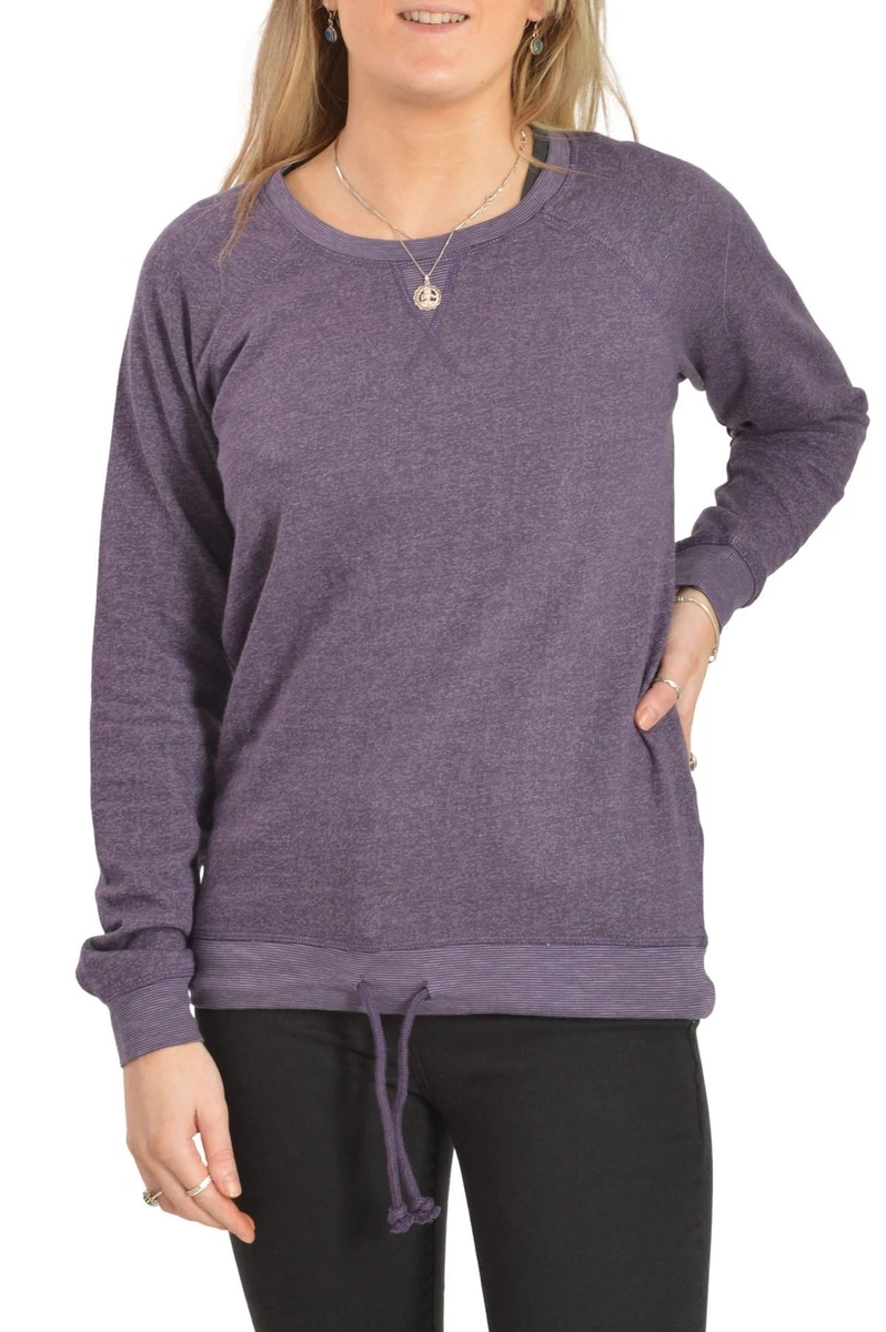 Purple sale sweatshirt womens