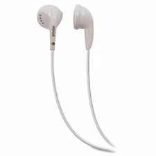 3 Pack Maxell  EB-95 White Lightweight Earbuds, 190599