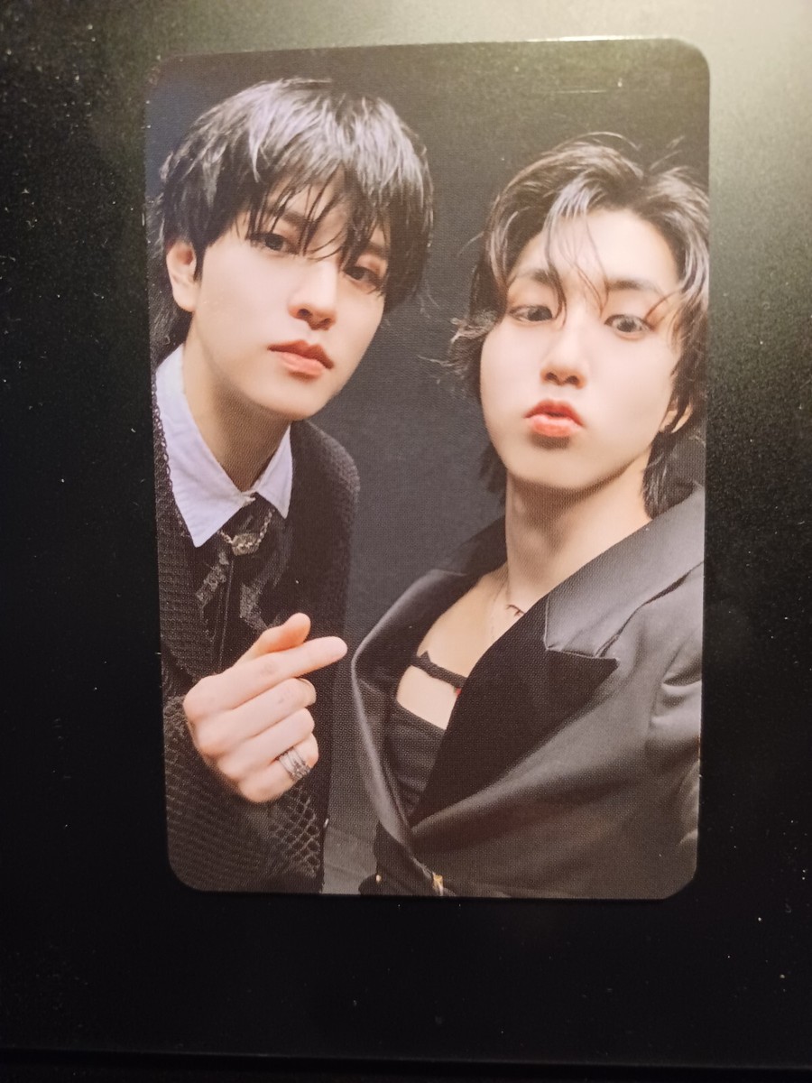 Stray Kids, 2 ATE Chk Chk Boom Photocards: Hyunjin, and Seungmin +