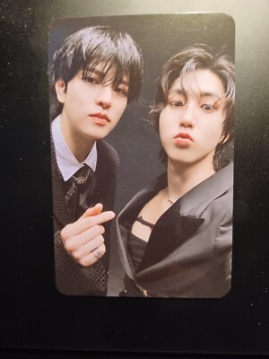 Stray Kids, 2 ATE Chk Chk Boom Photocards: Hyunjin, and Seungmin +