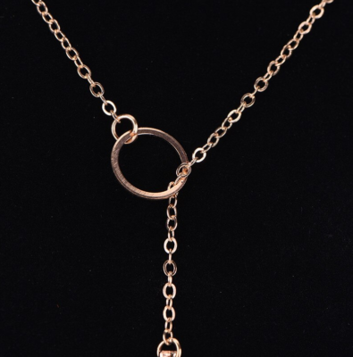 Collana Con Nappe Geometriche In Argento Sterling 925 A Forma Di Y Catena Con Colletto Semplice Lunga Catena Di Maglioni Di Moda Regalo Di Gioielli Per Feste Di Matrimonio - Foto 9