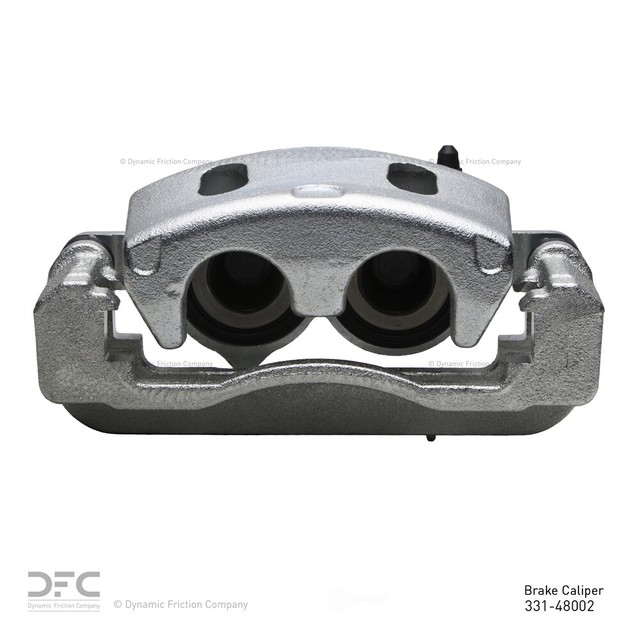 Disc Brake CaliperPremium Caliper Silver Zinc Coated Front Right DFC