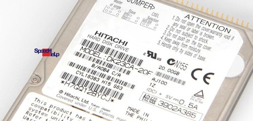 IBM Hitachi DK23CA-20F 20GB 2.5" Inch Notebook Laptop HDD Hard Disk - Picture 2 of 3