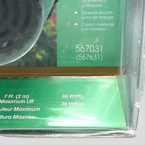 NEW Little Giant 170 GPH Water Garden & Circulation Pump 7 ft Lift 36 Watts NEW - Picture 3 of 16
