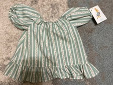 Vintage Eden Toys Beatrix Potter black Pig Wig 1986 Floral Dress New with tags