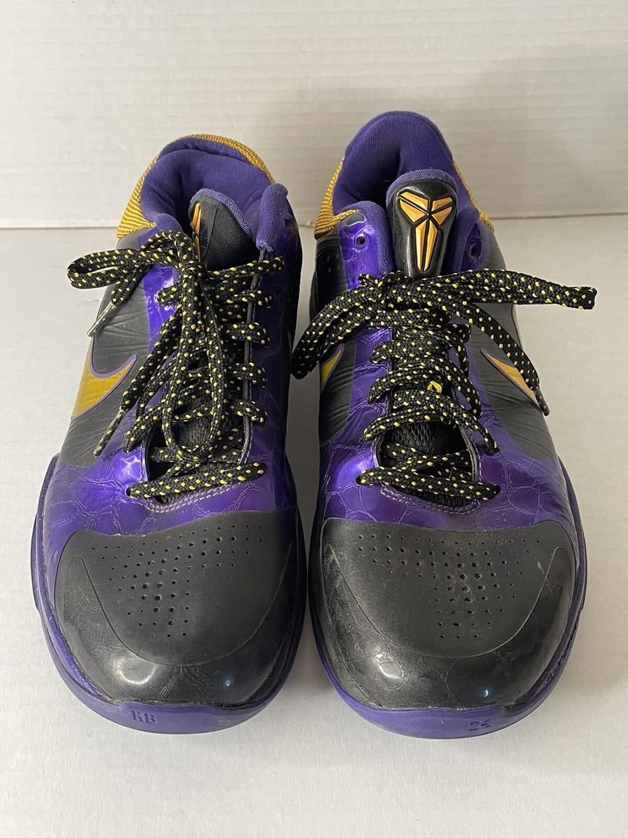 シューズ(男性用) NIKE ZOOM KOBE V Nike Zoom Kobe V 5 Lakers Away Del Sol Shoes Mens Basketball