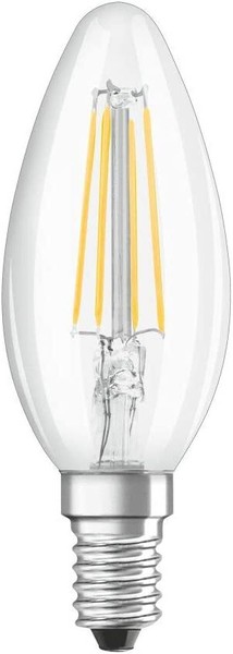 Osram Led Filament Leuchtmittel Kerze GlüHbirne 4W Lampe E14 Kerzenform Warmweiß-image