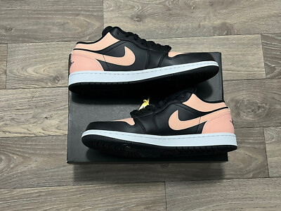 Nike Air Jordan 1 Low Crimson Tint 553558-034 Men's 11 Shoes New