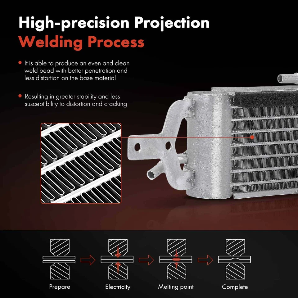 New Automatic Transmission Oil Cooler for Mini Cooper 2002 2003-2008 17221475586 - Image 4 of 4