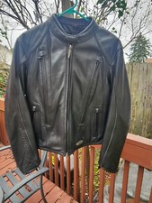 Harley Davidson Women's FXRG Leather Jacket: Size Large 12-14 Lightly Used
