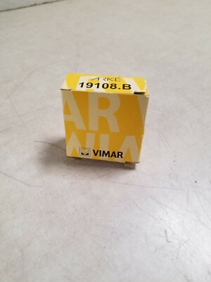 Vimar - Plana 19108.B Button 1P NO 10A White