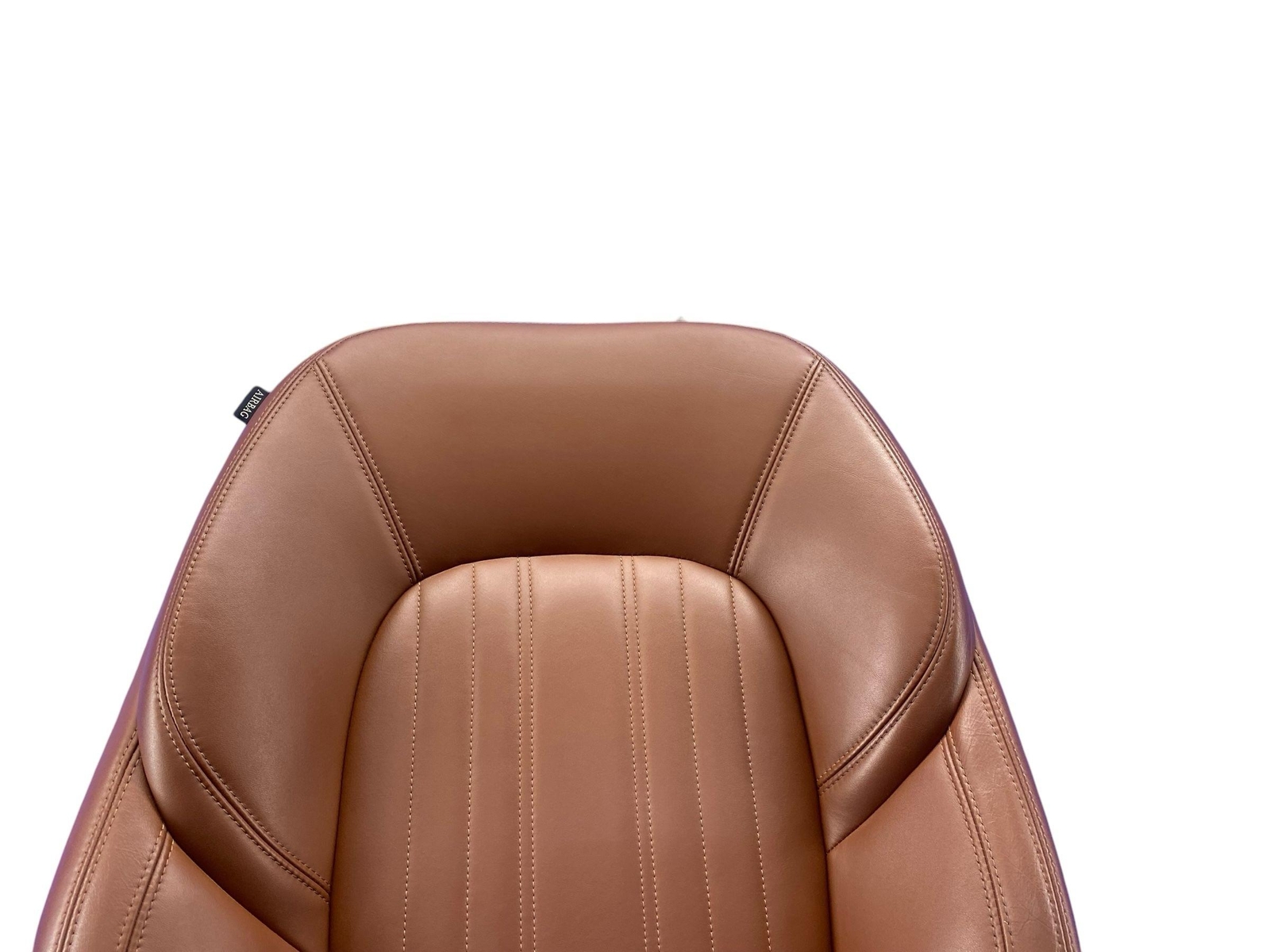 2017-2024 MASERATI LEVANTE FRONT RIGHT HEATED UPPER SEAT CUSHION BROWN LEATHER