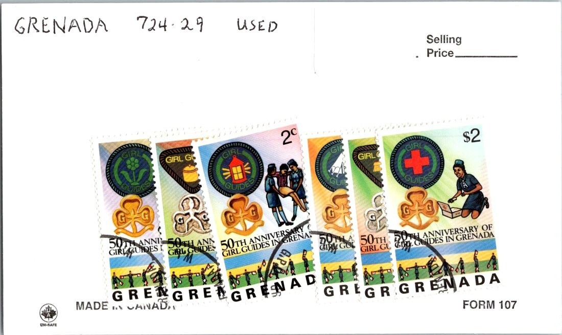 Grenada Stamps 72429 Girl Guides USED eBay