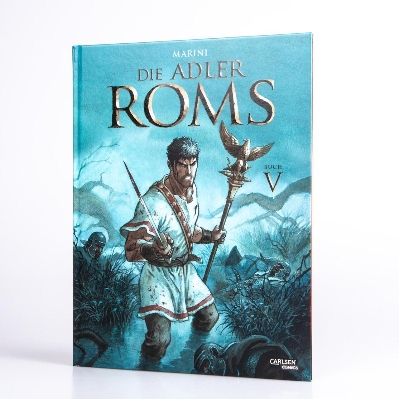 Thumbnail - Die Adler Roms (hardcover) 5: Buch V - Enrico Marini - 9783551792006