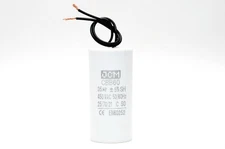 35UF 450VAC Wire Motor Run Capacitor 450V AC CBB60 35 UF Round White 50/60HZ Cap