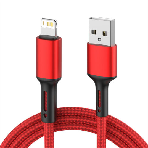 2M 3M Long USB Fast Charge Charger Cable For iPhone 11 12 13 14 Pro 7 8 6 X Cord - Picture 12 of 13