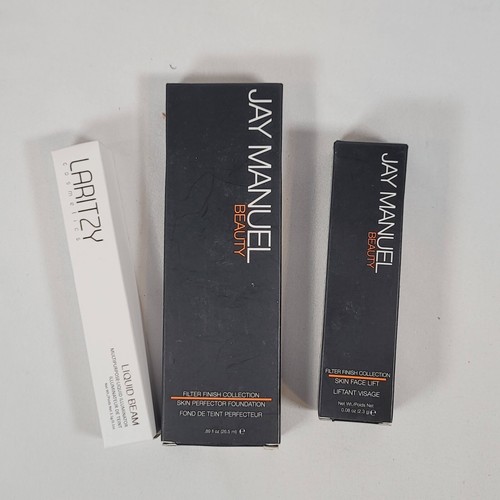 JAY MANUEL Filter Finish Collection Skin Perfector Foundation + Face Lift Extras