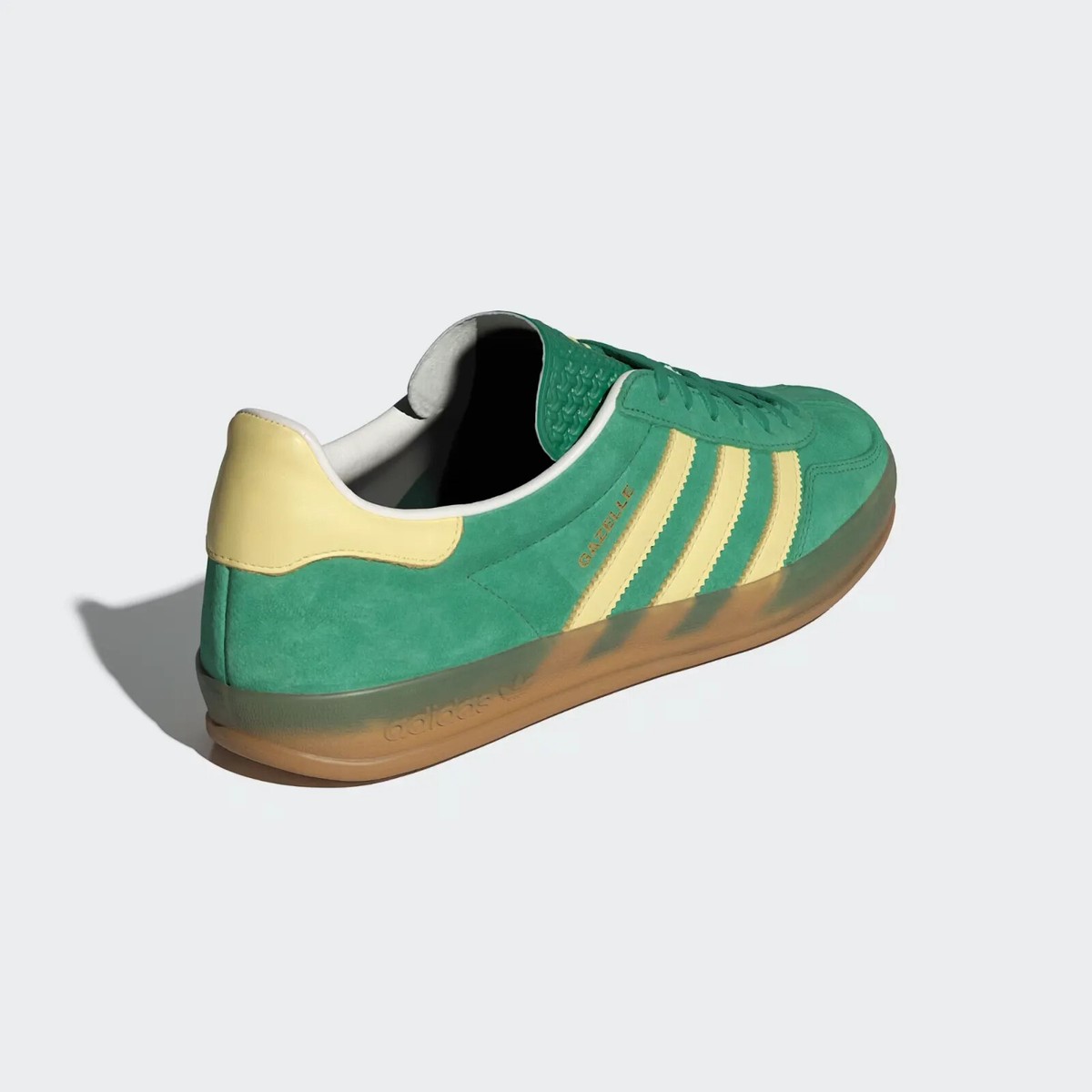★Adidas WS Gazelle Indoor Semi Court Green Almost Yellow★ Size 8.5 - adidas Gazelle Indoor Semi Court Green Almost