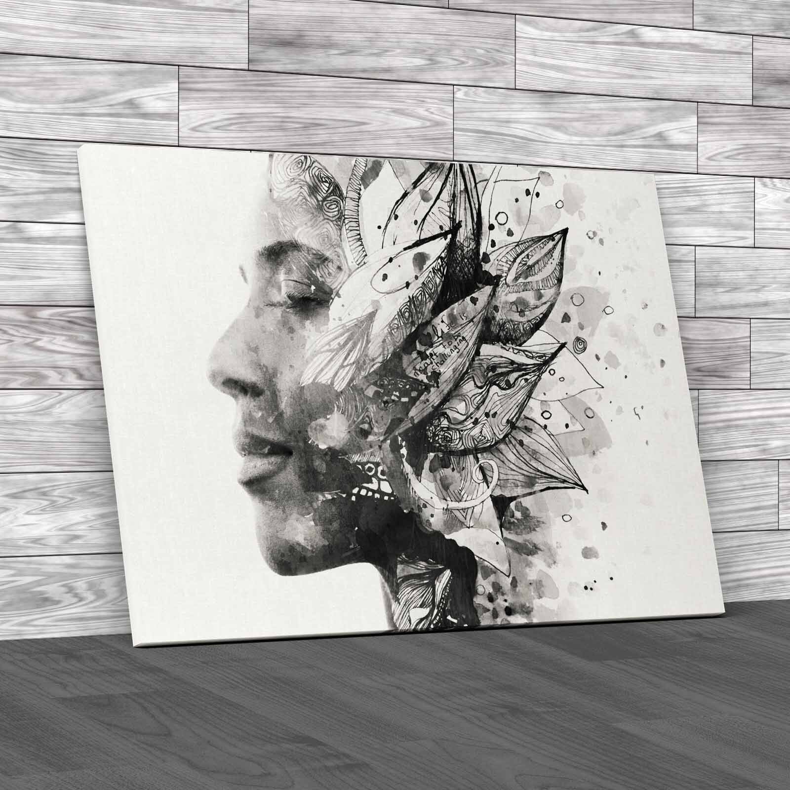 black white art abstract