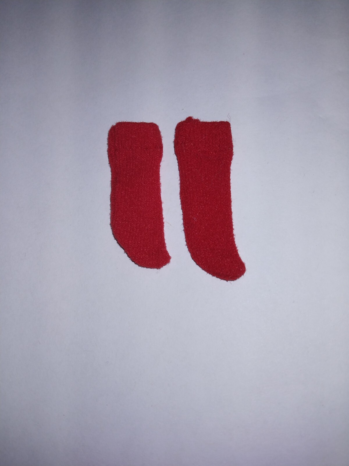 2 PAIR VINTAGE HTF 1950s PAIR UNUSED MARY HOYER DOLL CLOTHES RED