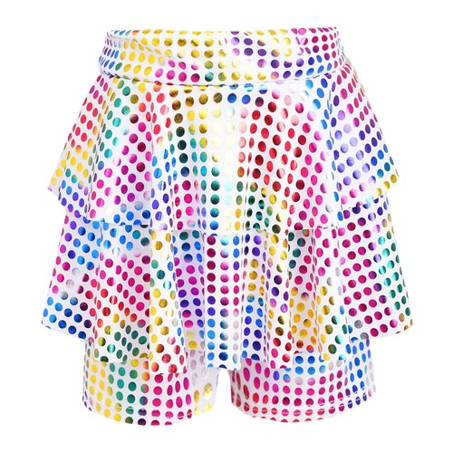 Kids Girls Underpants Hip Hop Skirt Dance Bottoms Cheerleading Shorts Modern - Picture 13 of 40