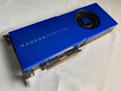 AMD radeon pro WX 8200 Graphics Card - Lightly Used - Like New in Original Box