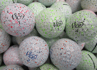 50 Vice Pro Drip Golfbälle / Lakeballs im Mix AAAA - AAA