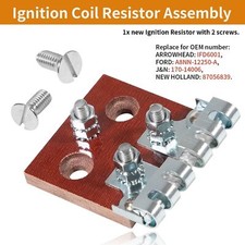 Ignition Coil Resistor for Ford / New Holland Tractor 2N 8N 9N 87056839, IFD6001