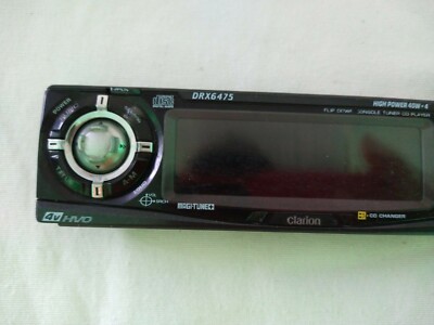 カーオーディオ Clarion Auto Reverse Cassette Car Stereo Clarion Cassette Deck Car Audio Player Vintage Stereo
