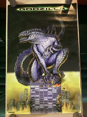 Godzilla 1998 Artistic Promotional Movie Poster 23