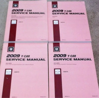 2009 Chevrolet Chevy Corvette Service Shop Werkstatt Repair Manuell Set Fabrik G
