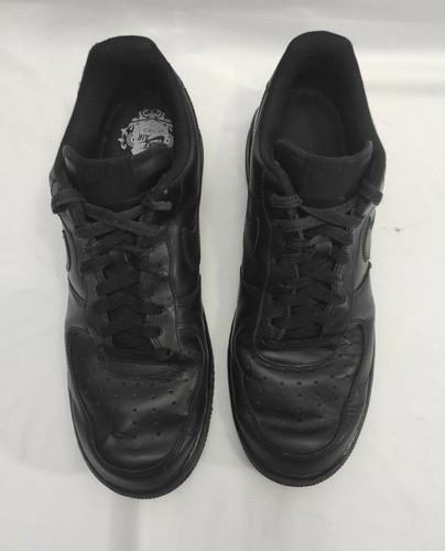 Nike Air Force 1 Low '07 315122-001 Schwarz Herren Freizeitschuhe Turnschuhe Größe 10,5 - Bild 1 von 20