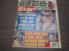 Star March 26 1991 Vanna White, Macaulay Culkin Steven Tyler Arthur Kent Tabloid Star March 26 1991 Vanna White, Macaulay Culkin Steven Tyler Arthur Kent Tabloid