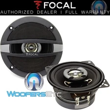 FOCAL AUDITOR R-100C 4" AUDIO 120W MAX 2-WAY MYLAR TWEETERS COAXIAL SPEAKERS NEW