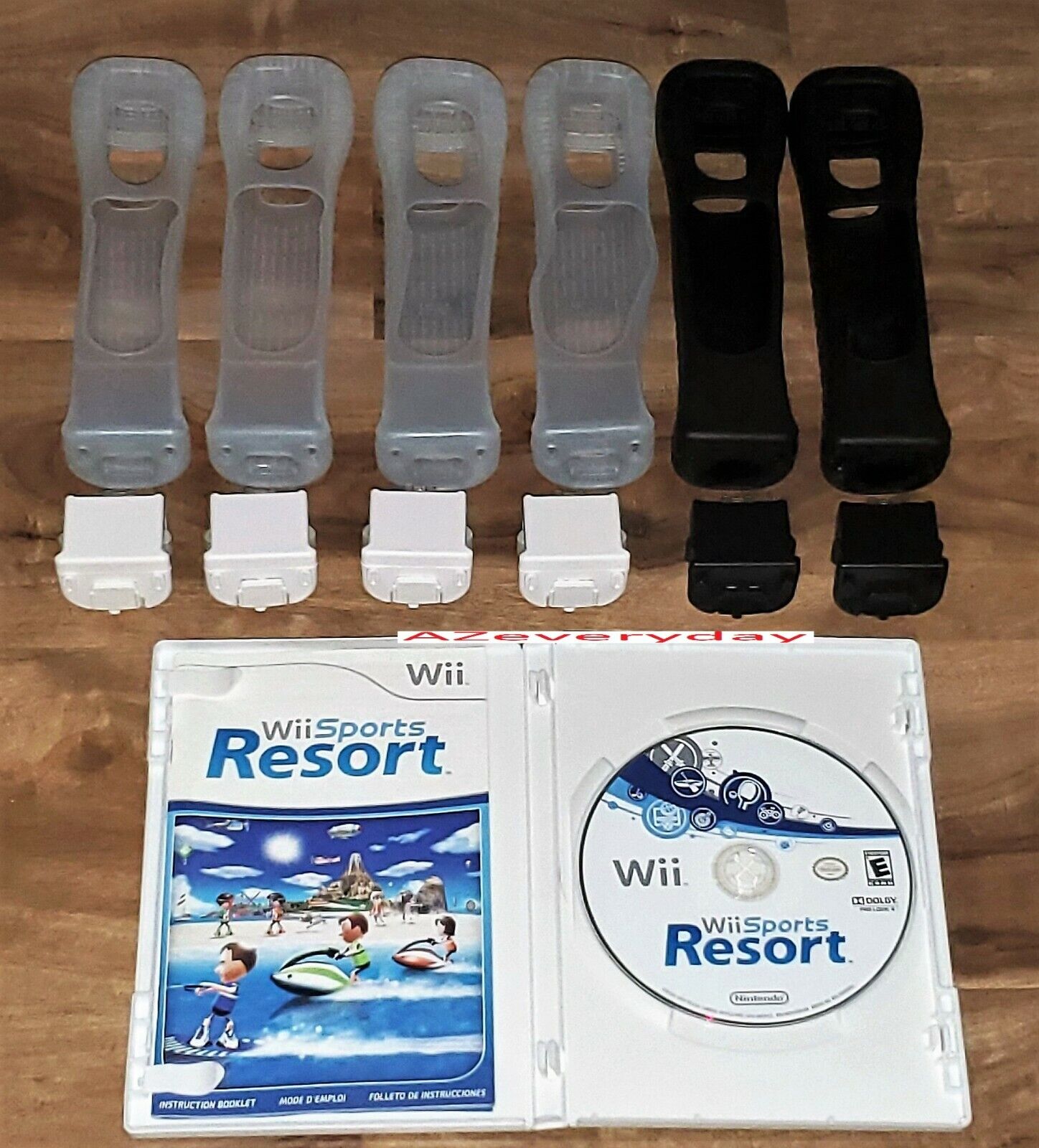 Wii Sports RESORT game COMPLETE lot/set bundle MotionPlus Adapter U_4 3 2  cover