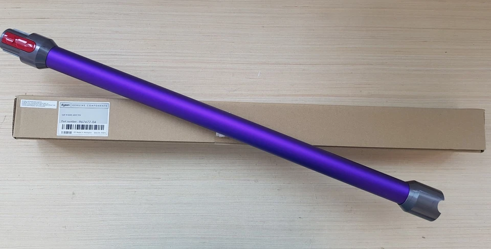Dyson 967477-04 Tubo telescopico viola originale per cordless V7 V8, V10 V11 V15