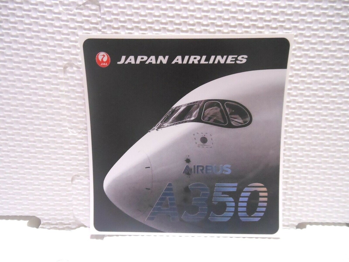 Japan Airlines Airbus A350-900 Sticker First flight
