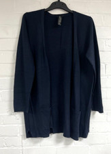 EX Evans Ladies Navy 2 Pocket Cardigan Sizes 18 - 26 (g2.22)