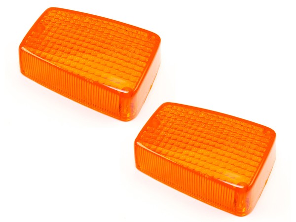 Blinker Glas Satz E-GeprüFt 2 StüCk FüR Honda CB 1100 650 750 CBX CX GL 500 1000-image