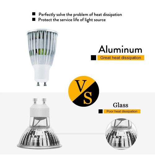 Dimmable GU10 MR16 B22 GU5.3 E27 E14 6W 9W 12W LED Spotlight Bulbs White Lamp RP - Picture 3 of 22