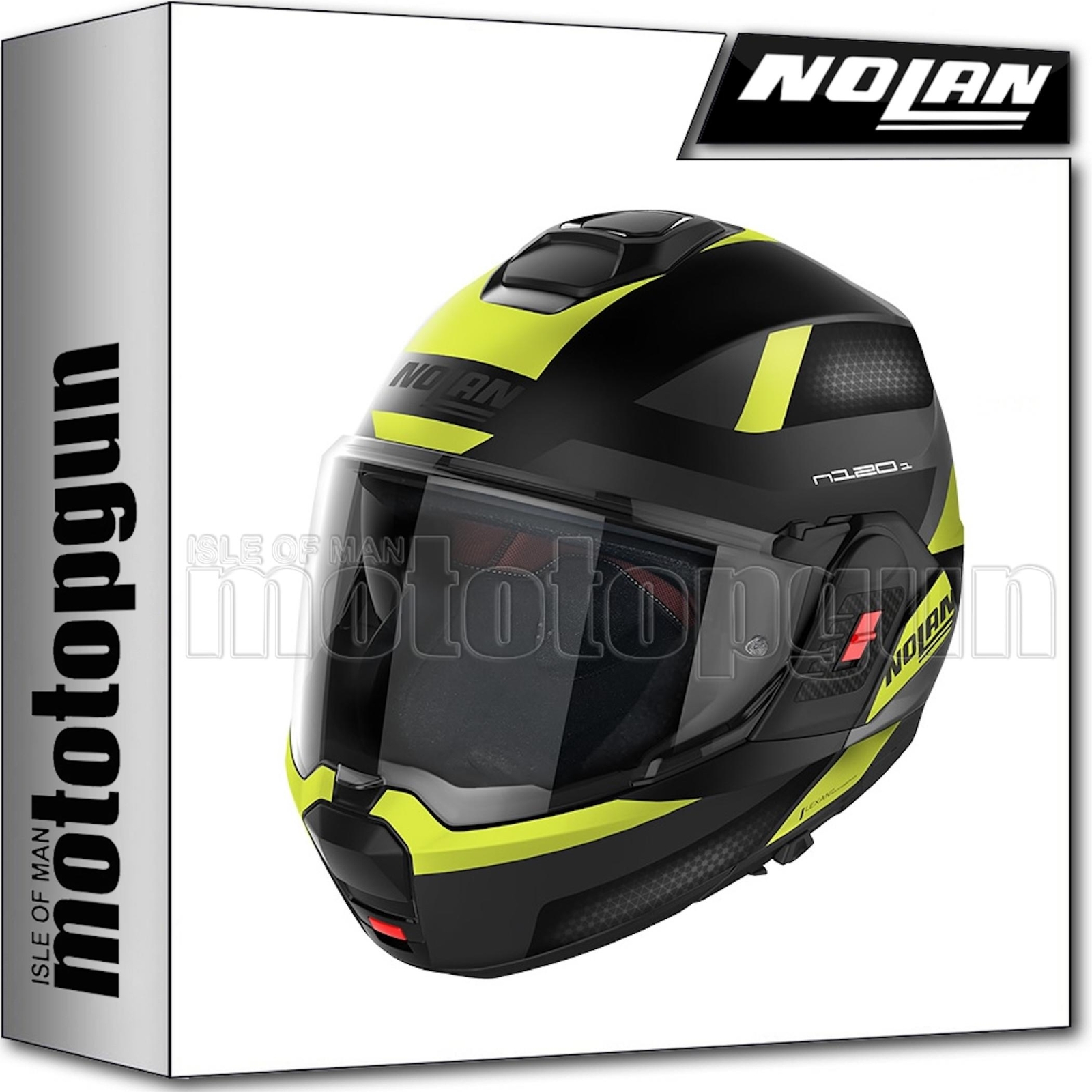NOLAN CASCO MOTO MODULARE - FLIP BACK N120-1 SUBWAY 023 XXL