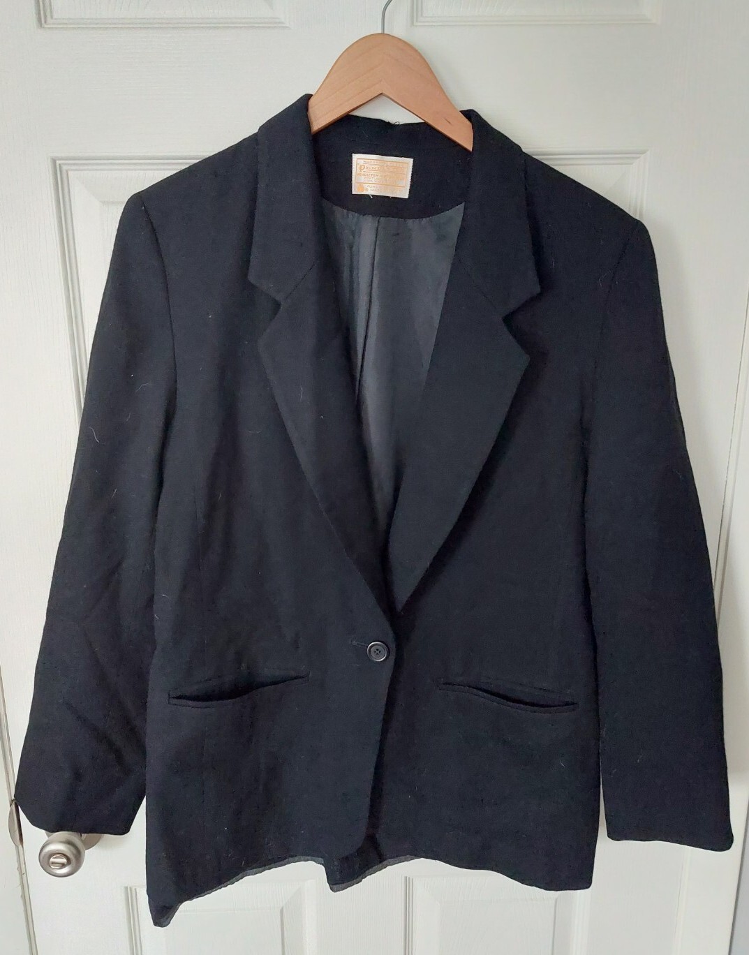 Pendleton Wool Black Blazer - image 1