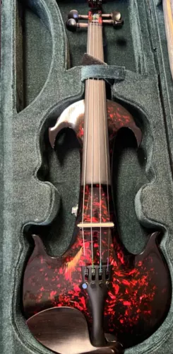 Kinglos "Phoenix"  Electric (Silent) 4/4 Violin Outfit -The Dove Series