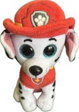 TY Beanie Boos PAW PATROL Stuffed Animal MARSHALL Dog Breed Dalmatian plush