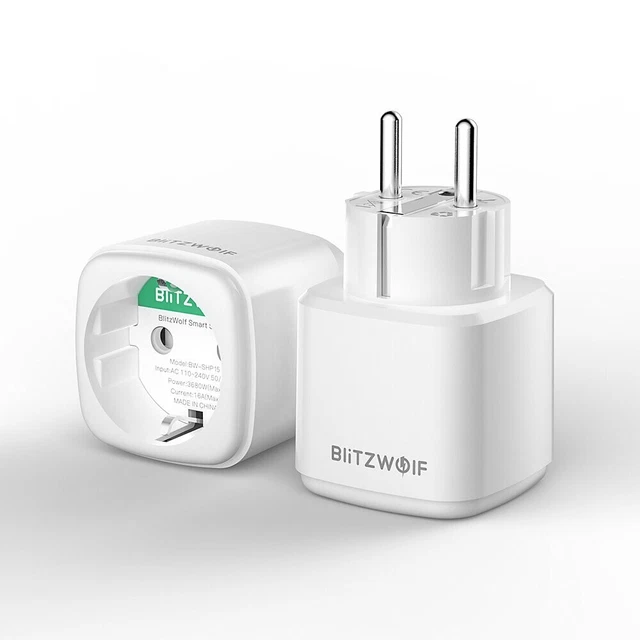 BlitzWolf® BW-SHP15 Zigbee 3.0 16A 3680W Wireless Smart Socket
