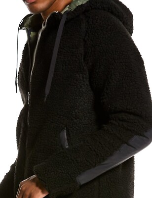 NWT RAG & BONE Men's Phantom Sherpa Tactic Jacket Size XXL. Black $395.