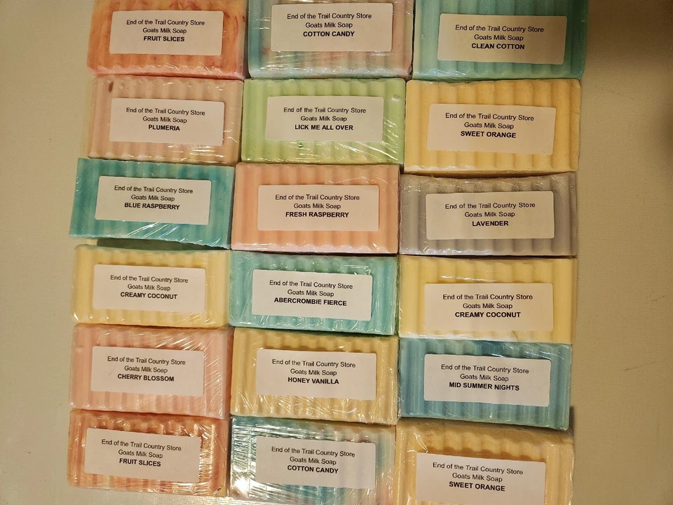 HOMEMADE/Handmade GOATS MILK SOAP Over 50 scents To Choose From - Image 2 of 2